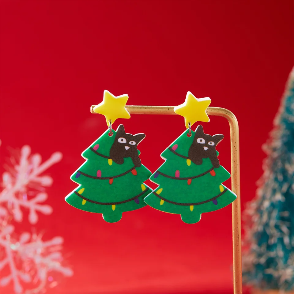 Super Cute Cat Earrings For Women – Perfect Christmas Gift For Cat Lovers!