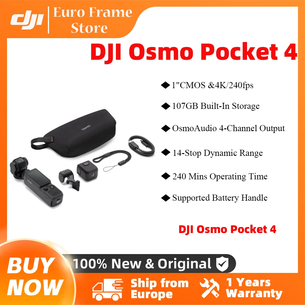DJI Osmo Pocket 4 — per chi monta video senza rifare i colori in post