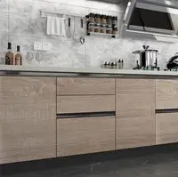 ไม้วอลล์เปเปอร์ Self กาวไวนิลคลาสสิกที่ถอดออกได้ Contact สติ๊กเกอร์ติดผนังกระดาษสําหรับเคาน์เตอร์ตู้เสื้อผ้า Renovation 3