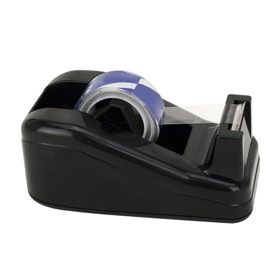 Large Stationery Adhesive Tape Cutter with Table Base - Office Supplies Tape Dispenser