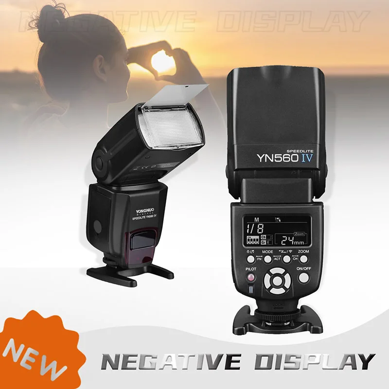 

YONGNUO YN 560 III IV Wireless Master Manual Flash Speedlite for Nikon Canon Olympus Pentax DSLR Camera