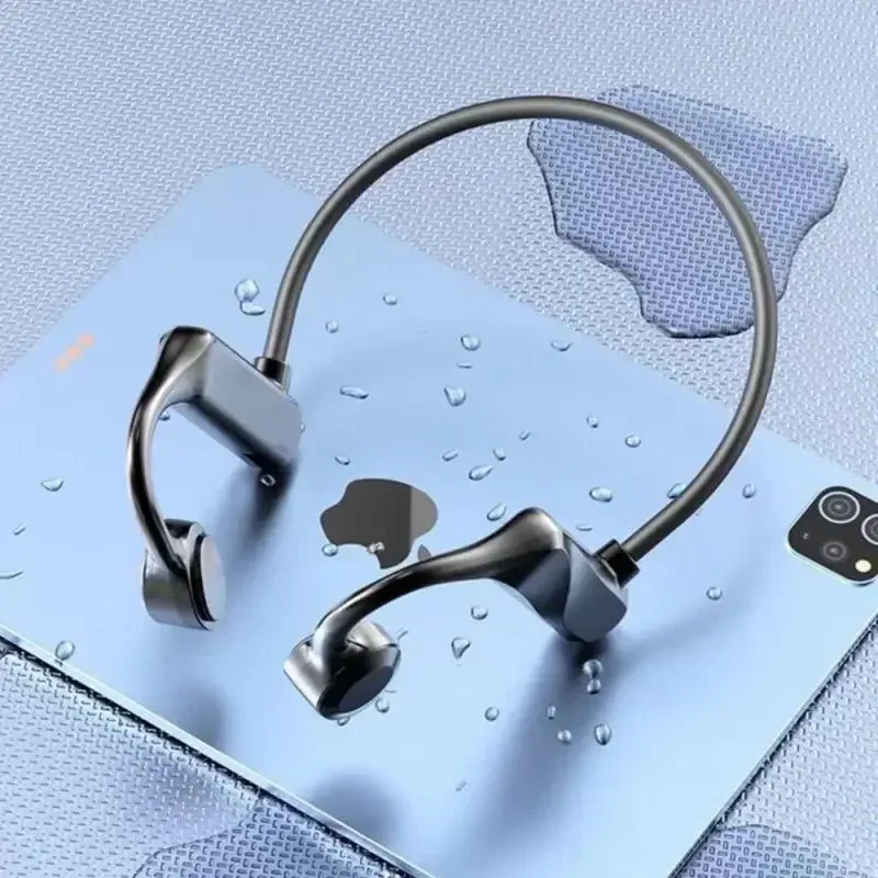 

KS69 5.2 Wireless HiFi Stereo Earphones With Mic Bone Conduction Headset IPX5 Waterproof Neckband Sports Earphone Bluetooth