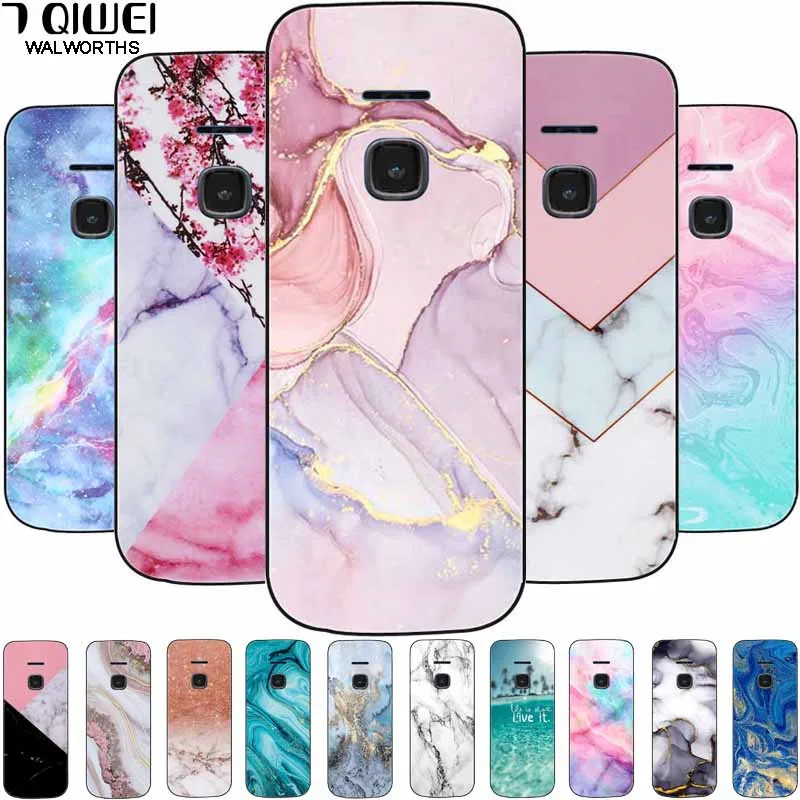 Custodia Per Nokia 225 4G Cover 215 4G Marble Silicone Soft Tpu Back Case Per Nokia 215 4G Custodia Protettiva Coque Per Nokia225 2.4''