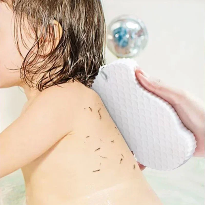 Soft Exfoliating Shower Sponge Shower Brush Body Skin Remover Exfoliator 3D Magic Sponge Children's Bath Sponge Massager 1PC