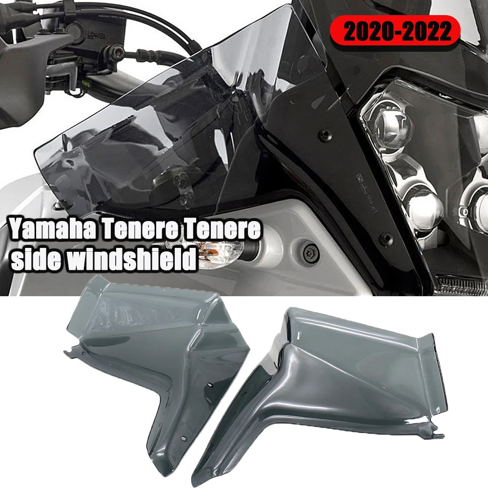 

For Yamaha Tenere Tenere 2019 XT700Z Tenere700 Tenere700 2020 2021 2022 700 Side Windshield Panel Windshield