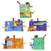 New 3D Visual Tail Cloth Book Baby Tear Resistant Biteable Cognitive Tool Interactive Parent-Child Fun Toddlers Enlighten Toys 3