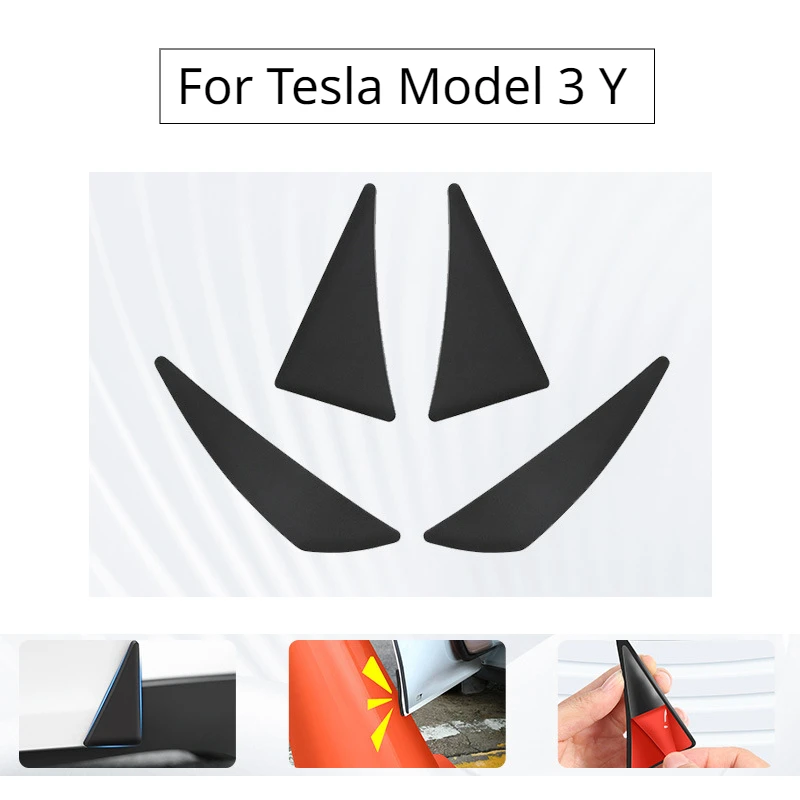 

Противоударная полоса для автомобильной двери Tesla Model 3 Y, защита для двери, защита кромок, Стайлинг, литье, полоса, резиновый бампер от царапин