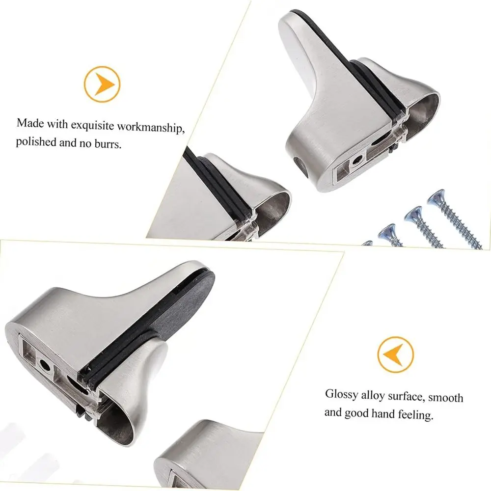 Description Picture 5 of item2Pcs Cabinet Shelf Holder L-Shaped Cabinet Support Pins Bracket Clamp Zinc Alloy Shelf Clips Practical Furniture Hardware