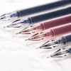 12pcs/mix Diamond Tip Gel Pen, Fine 0.38mm Large-capacity Black/Blue/Red Ink Refill Exam School Office Supplies Stationery 1