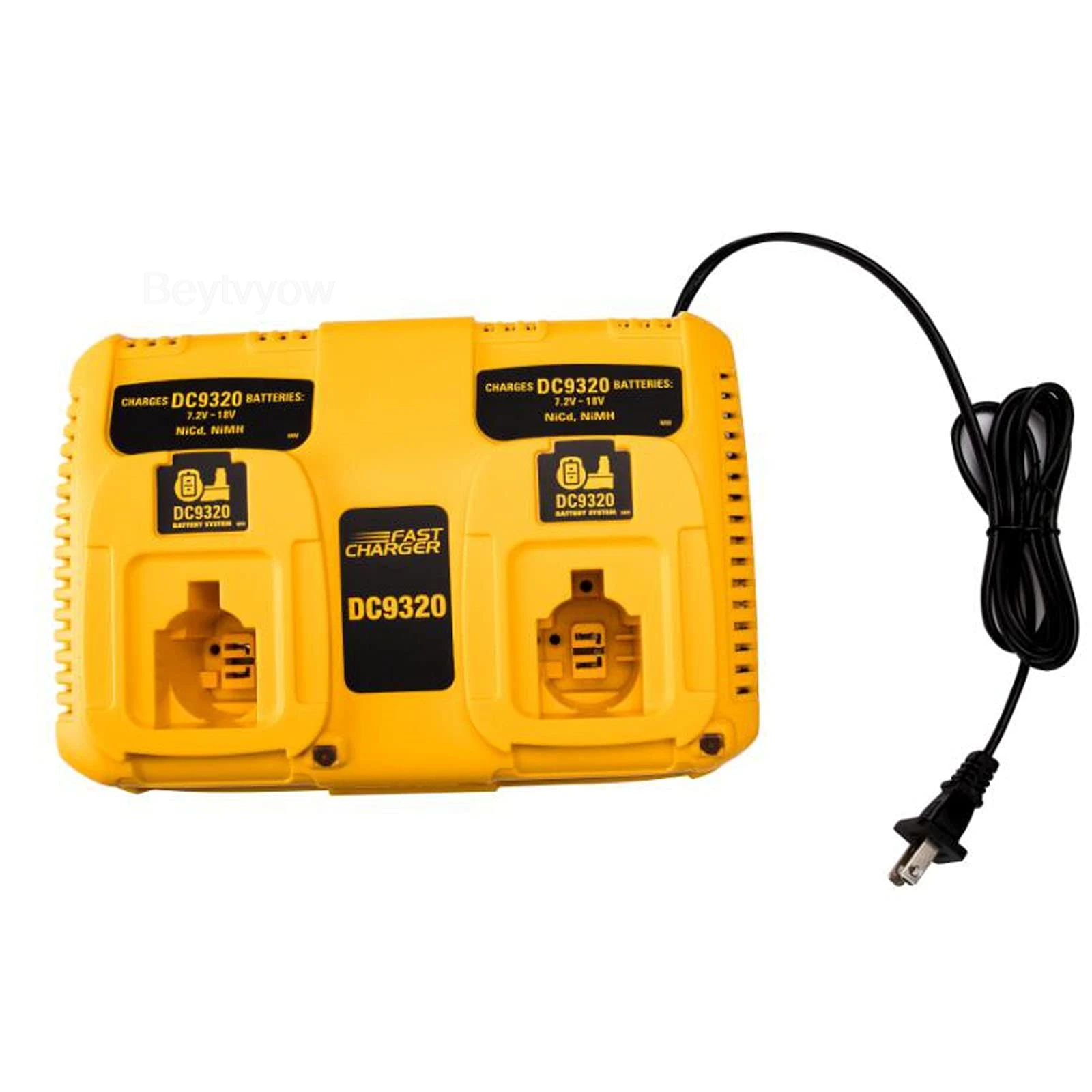 DC9320 Battery Charger for Dewalt 18V 14.4V 7.2V XRP Batteries 2- Ports Rapid Ch