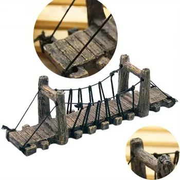 Aquarium House Bridge Ornament 1