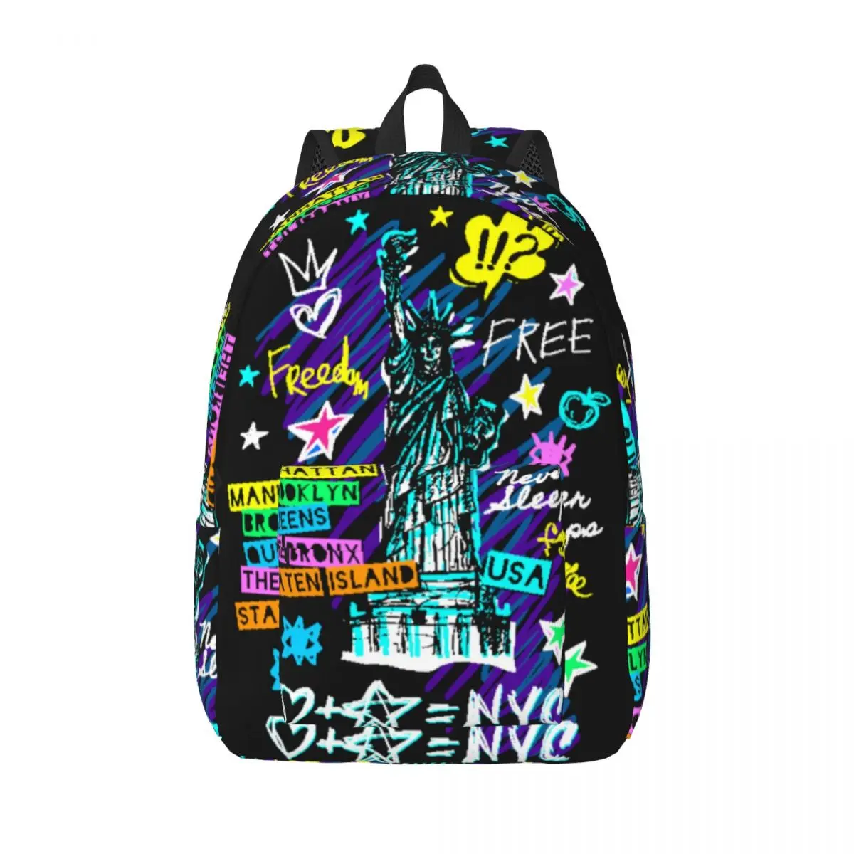 

Рюкзак с принтом богини дулз, летние дышащие школьные ранцы для подростков, дизайнерский дорожный ранец для Рождества