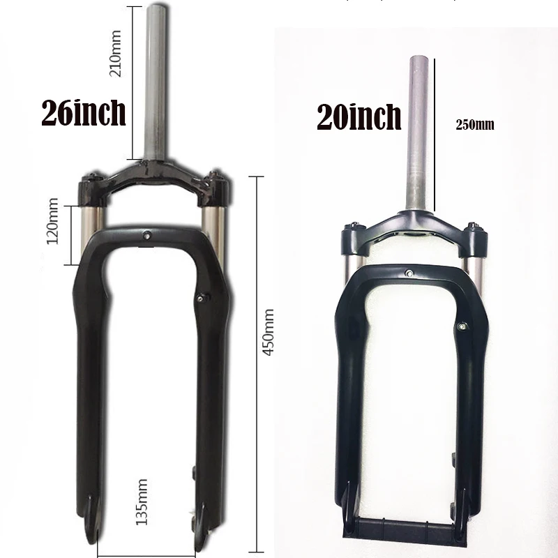 

TAOZIK 26 24 4,0 дюйма пневматические пружины, масляная подвеска, замок на дисковый тормоз, передняя вилка для велосипеда