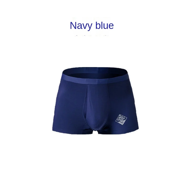 Men's Penis Underwear with Hole Separation Modal Solid Color Sexy Panties Boxers Men's New 2022 Men Panties hombre boy underwear