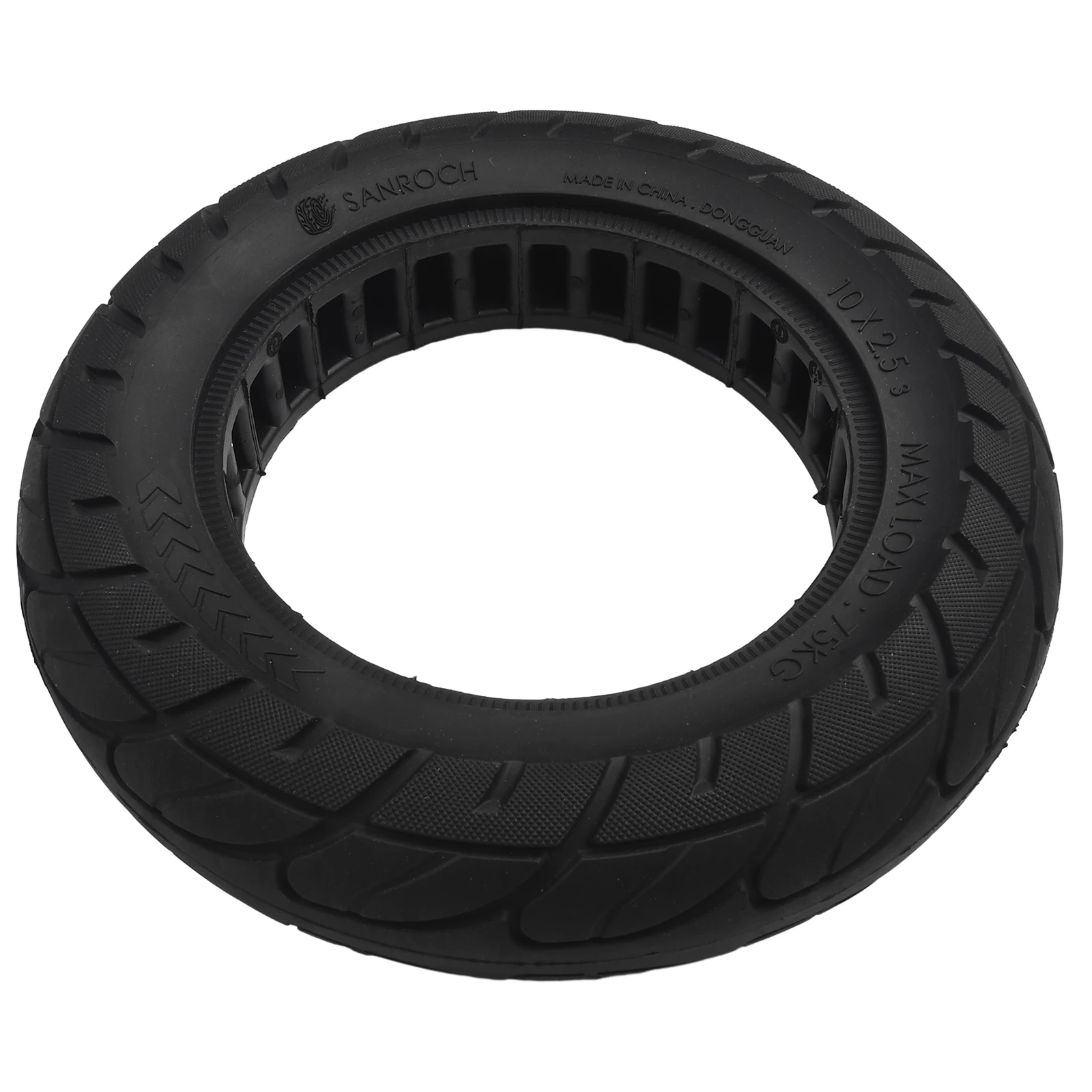 

Durable High Quality Outdoor Sports Scooters Tire Solid Tyre 63MM Accessories Black Rubber 1 Pcs 10 Inch 10x2.50