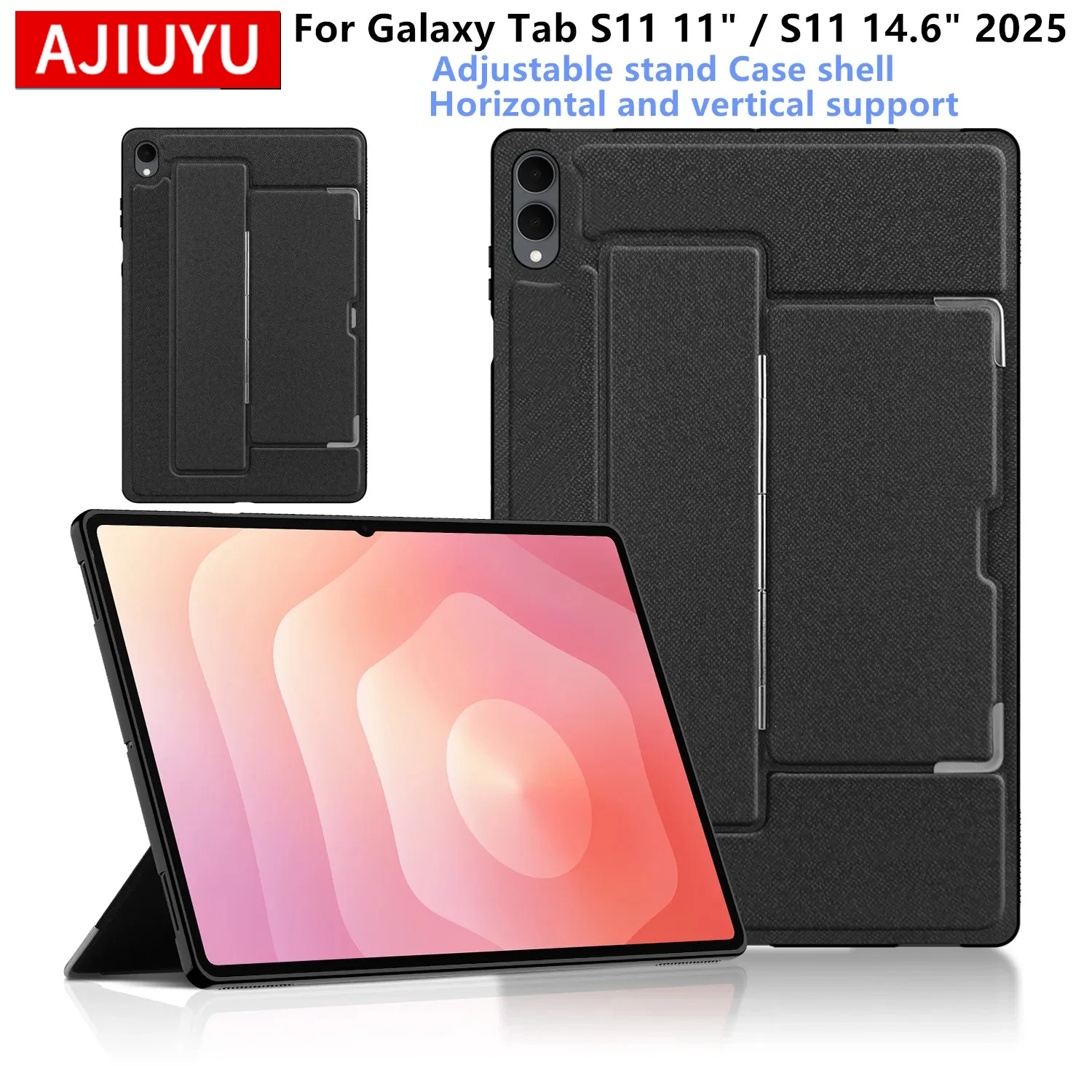 Premium Tablet Stand Cover for Samsung Galaxy Tab S11 Ultra, 14.6 inch - Protective Shell with Enhanced Functionality