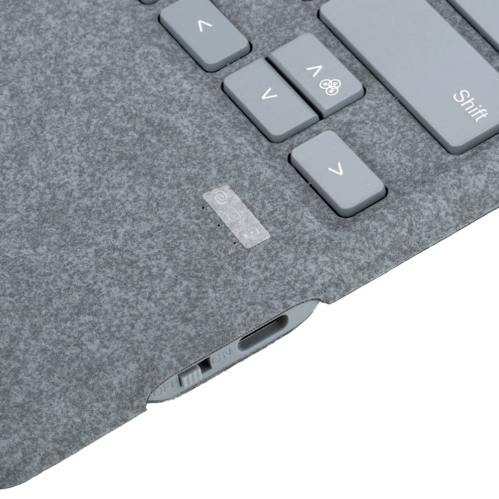 Portable Wireless Keyboard for Microsoft Surface Pro 3/4/5/6/7/7 Plus BT Type-c 7 Colors Backlight 78 keys Touchpad Keypad