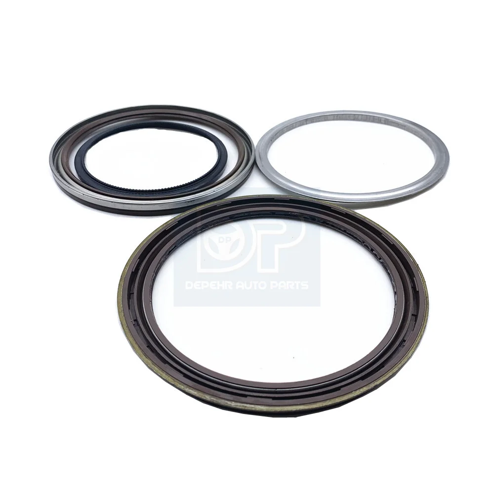 One Set Wheel Hub Gasket Kits Oil Seal 3095043 3095042 8158999 8159000 735.540 15-10041-01 For Volv B12 Bus FH12 FH16 FM9 Truck