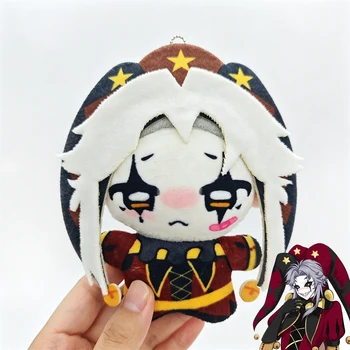 Gioco The Freak Circus Pierrot Cosplay Doll Peluche ripiene Figura di cotone Bambole Peluche morbidi Accessori di carnevale Puntelli di Halloween