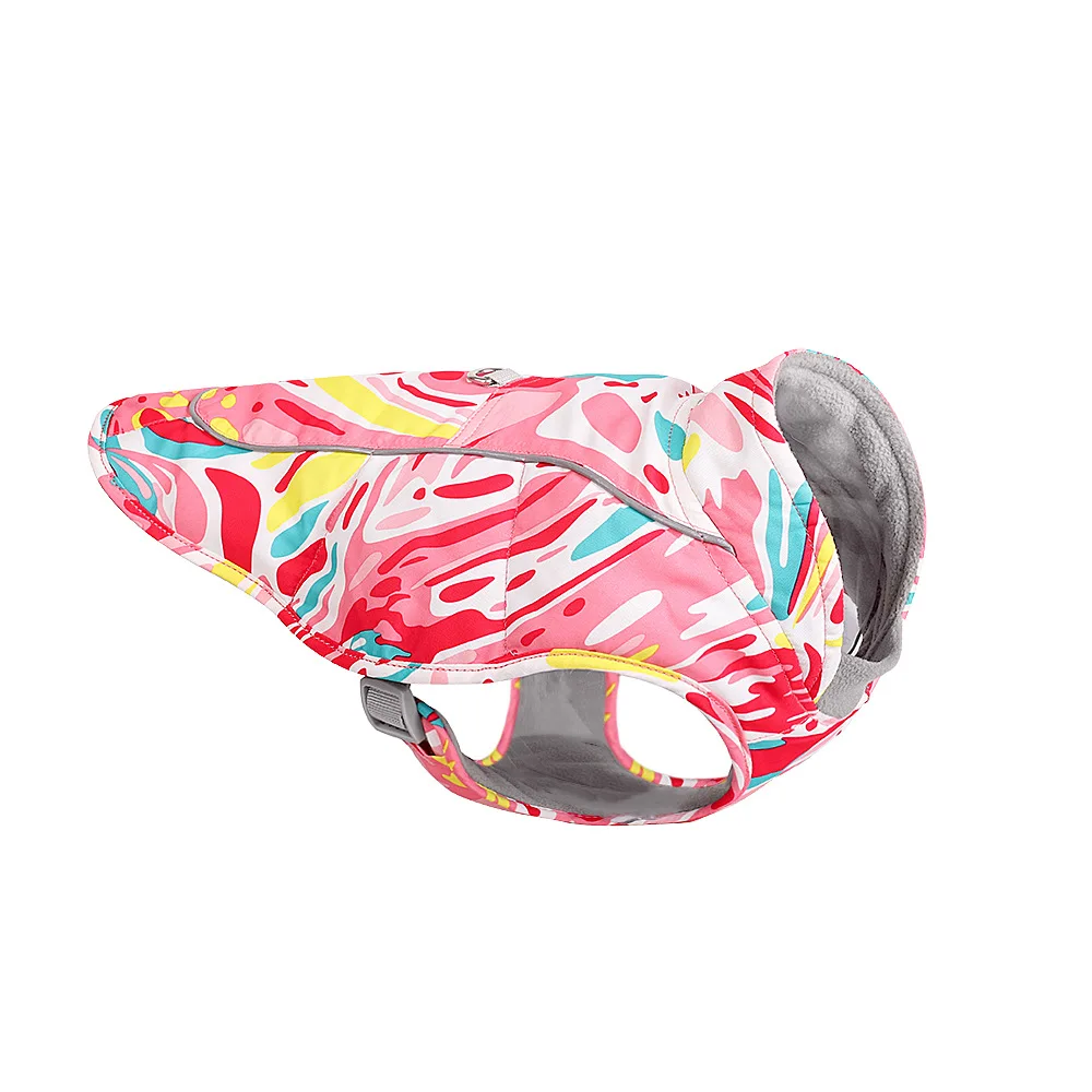 thumbnail image 1 of 2022 Nueva chaqueta para perros, chaleco, arnés, impermeable, reflectante, ropa para perros, abrigo, trajes cálidos de invierno, chaleco para perros y gatos con correa, 1 of 5