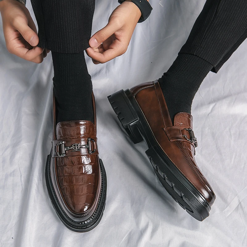 

Men's Oxford shoes leather men's casual shoes men's shoes comfortable formal shoes business office formal dress shoes 38-45