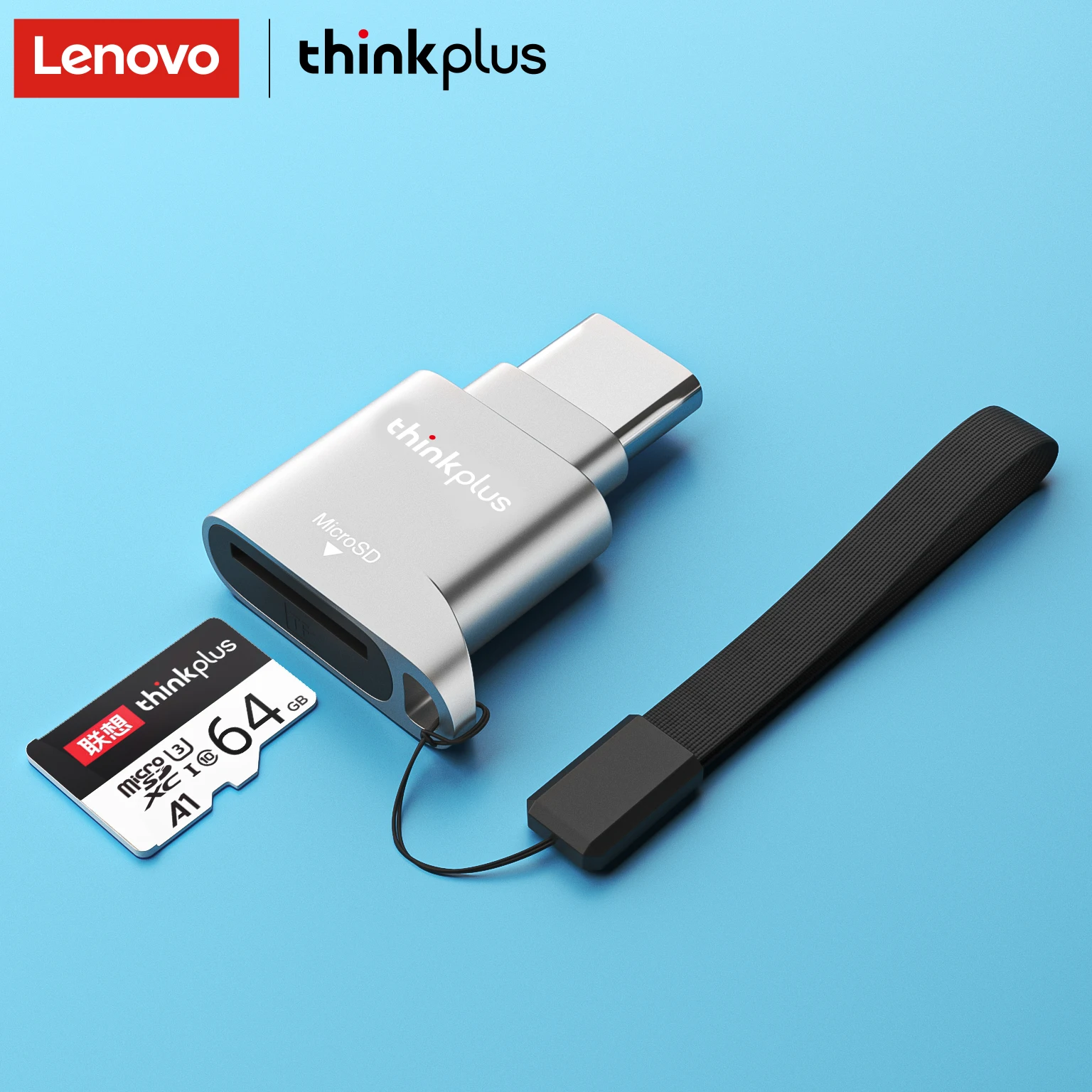 Lenovo Micro SD Card Reader USB C to SD Card Reader Type C TF Memory Reader with USB to Adapter card reader sd card reader