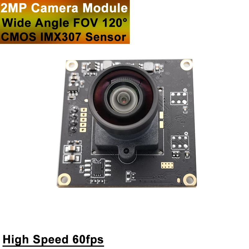 

2MP UVC Camera Module 1080P CMOS IMX307 With 6mm Lens High Speed 60pfs Full HD USB Webcam For Industrial Video Face Recognition