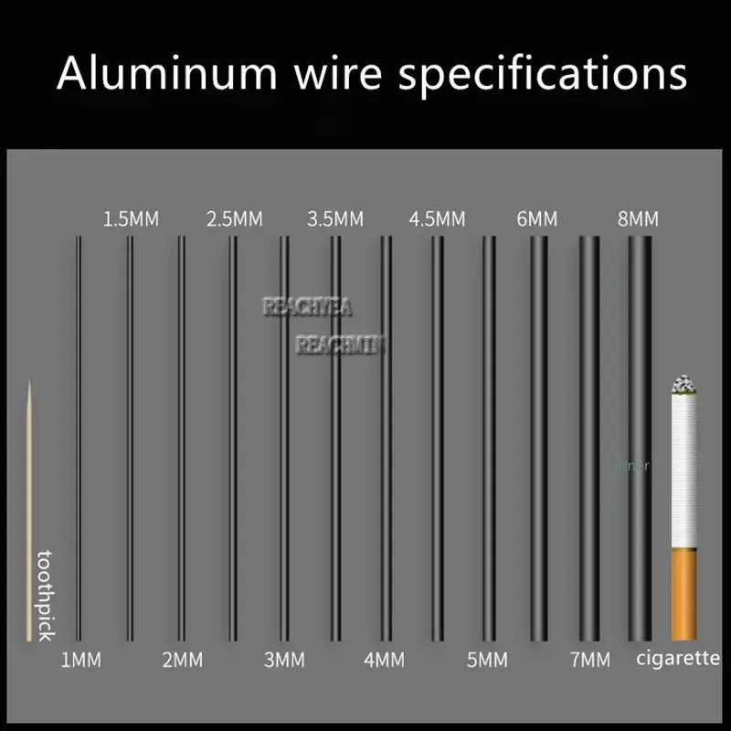 Bonsai Wires 1mm-8mm Metal Aluminum 500G/Roll for Bonsai Modeling Orchard And Garden Plant Shape DIY for bonsai wires