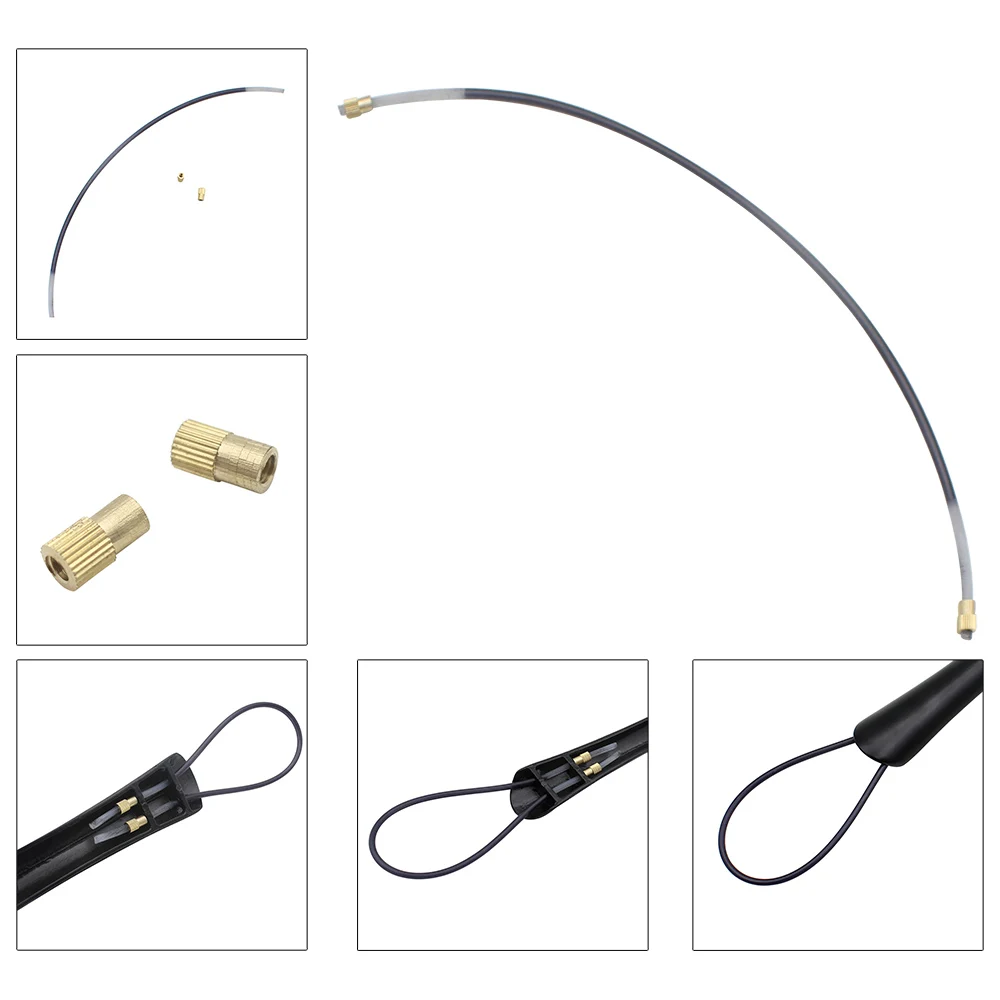 Cello Tailpiece 1pcs/Set Cello Tail Rope Nylon Parts Bow String Fitting for 4/4 3/4 Viola