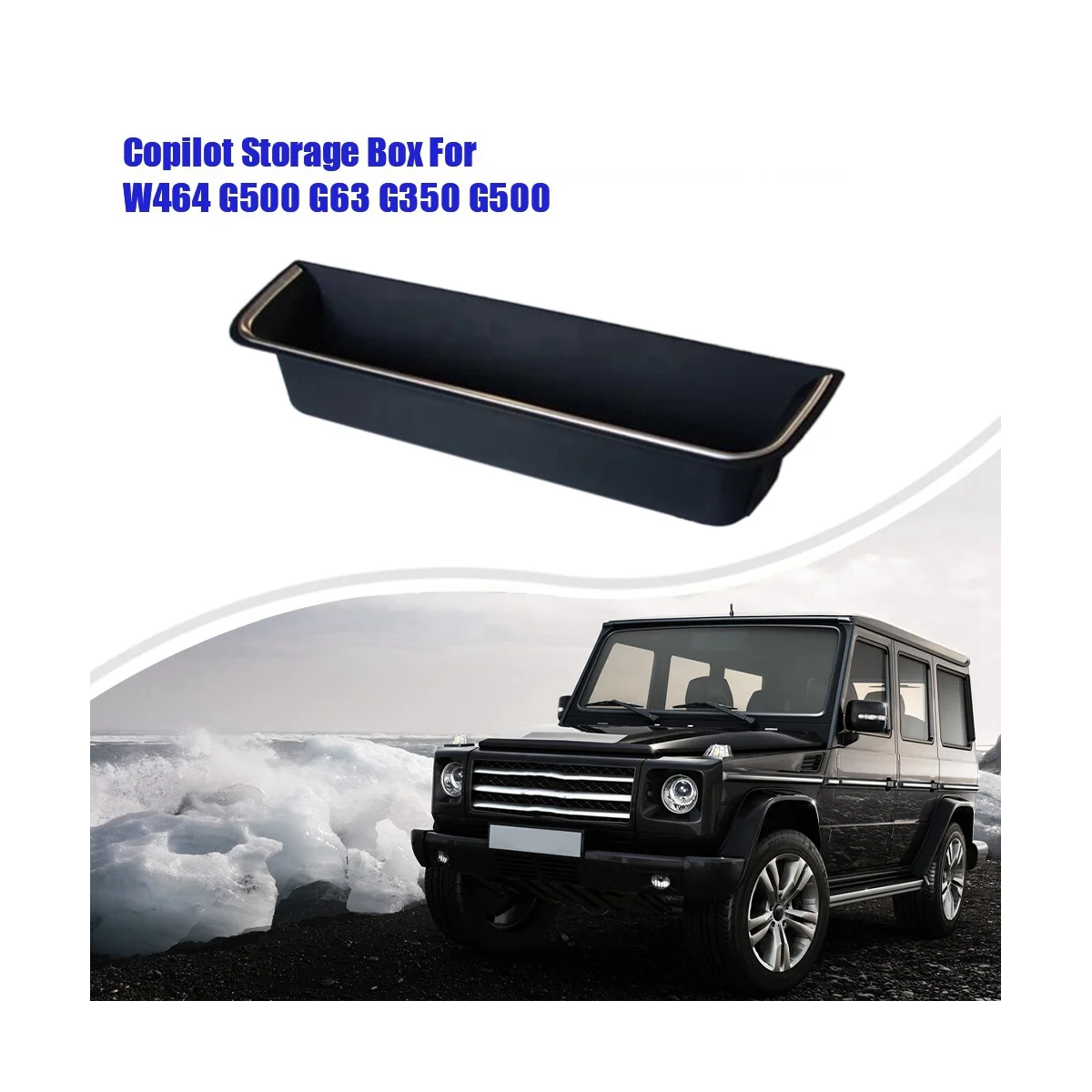 

Car Storage Box Accessories for - G-Class W464 G500 G63 G350 G500 Interior Accessories Organizers