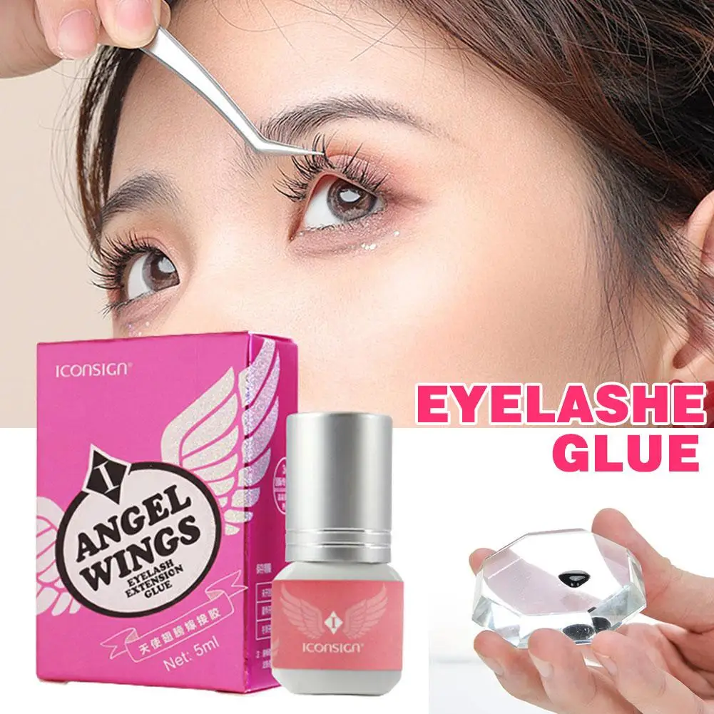 

Quick Drying Invisible Grafting Eyelash Glue Transparent Without Firm Glue Stickiness Wire No Soft Low Irritation Trace Dra U5Y6