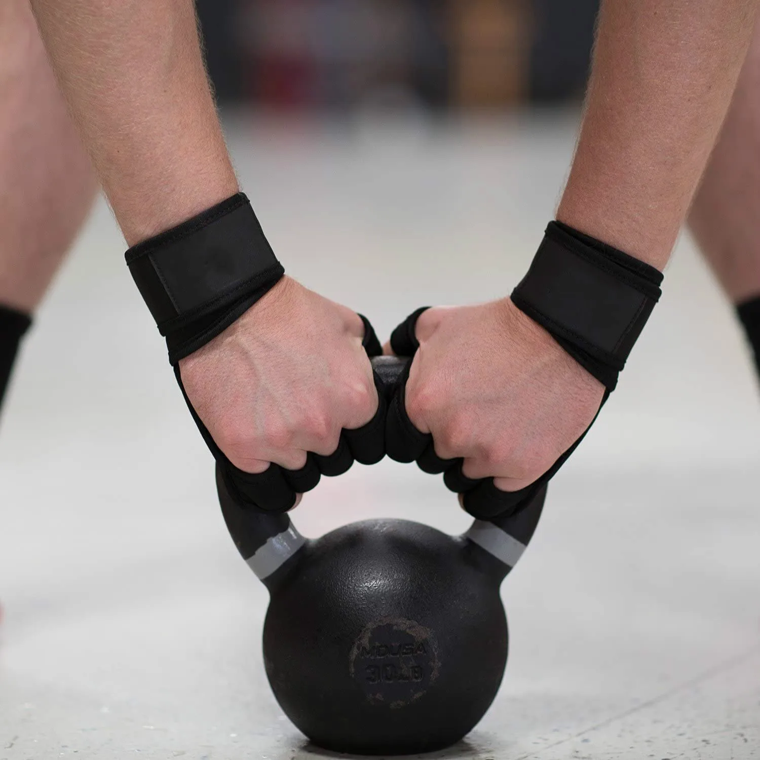 Heavy Duty Gym Training Gloves with Wrist and Palm Protection