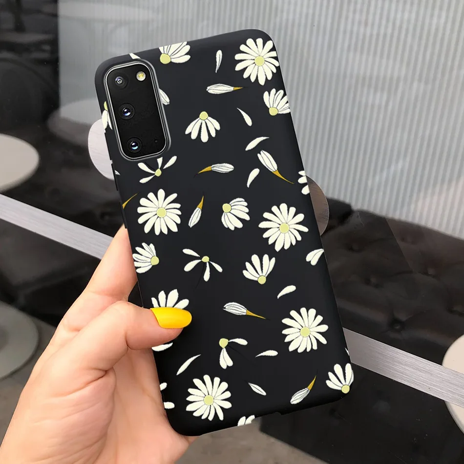 Fashion Girl Flower Candy Color Silicone Phone Case