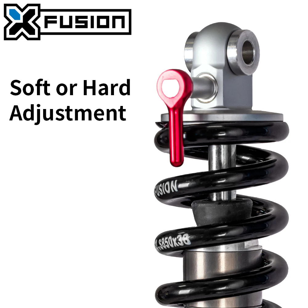 X-FUSION Bicycle Rear Shock Absorber Damping Adjustment