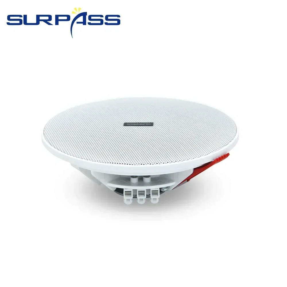 4.5inch 10W Frameless Flush Mount Ceiling Speaker Passive Stereo Home Audio System Full Range Music Loudspeaker Indoor wall ceiling speaker