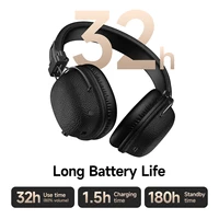 HOCO Retro Cuoio DELL'UNITÀ di elaborazione Senza Fili Bluetooth 5.4 Cuffie 40 MILLIMETRI Bassi Profondi Altoparlante Musica Sport HiFi Audio Auricolari Moda Over-Ear 5