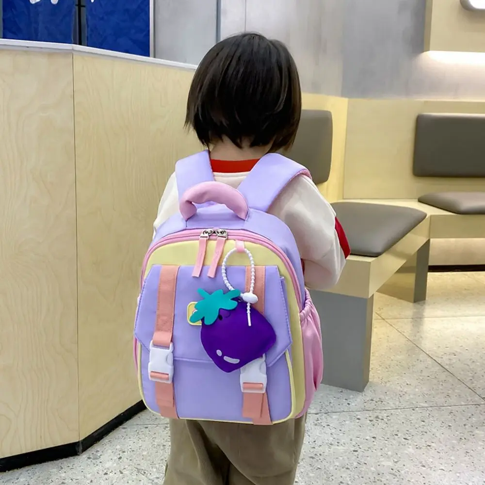 Lightweight Kindergarten School Bag Adjustable Straps Waterproof Cute Backpacks Zipper Closure Comfortable Children's Backpacks 1