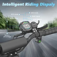 Trottinette électrique puissante SUNNIGOO X3, moteur haute puissance 1800W, batterie grande capacité 60V 28.6Ah, double mode de conduite, vitesse maximale 65KM/H, véhicule de trajet longue portée, pneus tout-terrain 11 pouces, trottinette électrique adulte pour la conduite en extérieur. 7