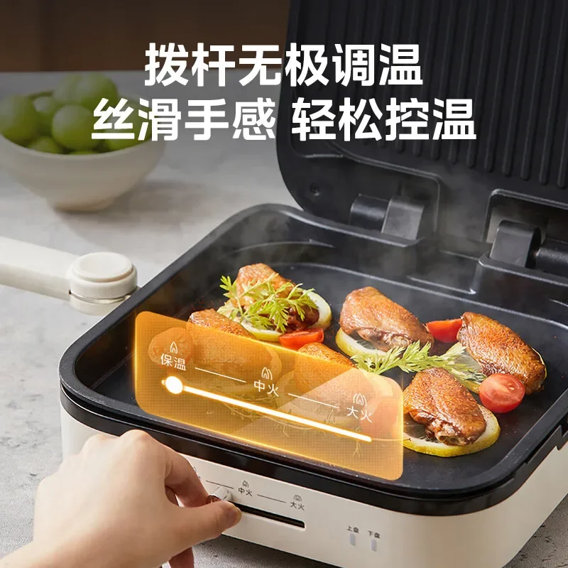 Electric baking pan double-sided heating household detachable and washable electric baking pan pancake frying pan 5