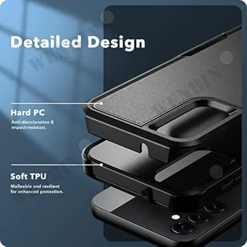 Heavy Duty Rugged Shockproof Protector Cover - Premium Hard Back Case