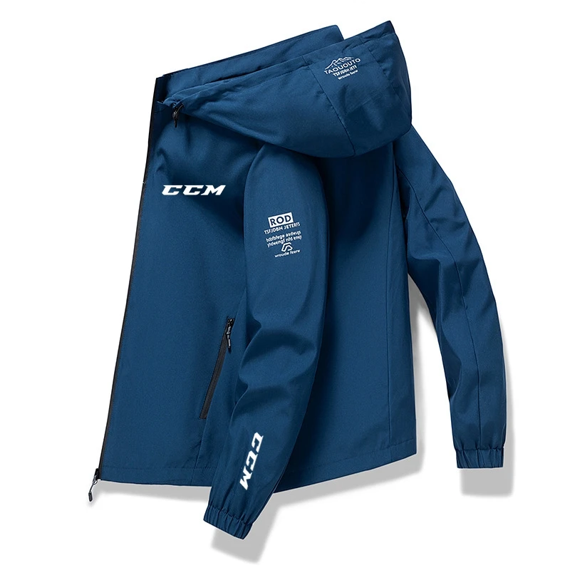 

2023 CCM Aviator man Windproof Zipper Jacket Spring And Autumn Casual Style, Office Fashion Atmospheric Men's Sportswear