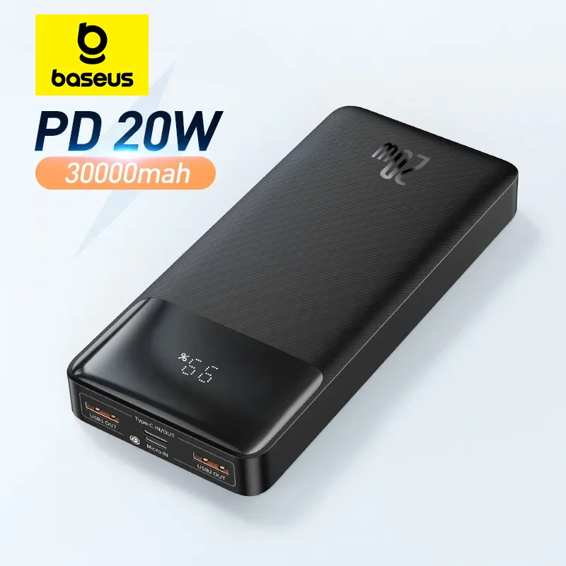 Portable Charger Power Bank 30000mAh Bextoo External Battery Pack