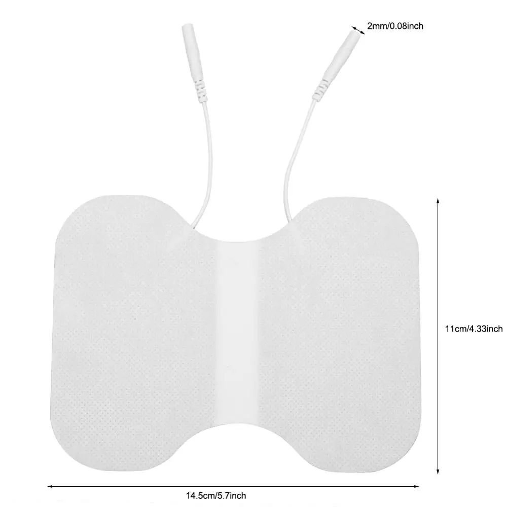 1Pcs Physiotherapy Gel Patch Back Waist Reusable Self-adhesive Electrode Pad Body Tens Acupuncture Therapy Massager Back Care