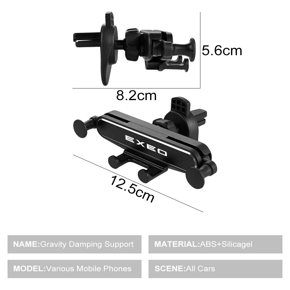 Universal Gravity Car Phone Holder - Auto Accessories