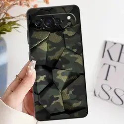 Camouflage Pattern Soft Cover Case - Google Pixel 8 Pro (Mix01)