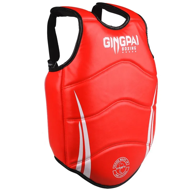 

Boxing Chest Guard MMA Kickboxing Solid Body Vest Protector Martial Arts Chest and Rib Gurads Taekwondo Shield Target Uniform