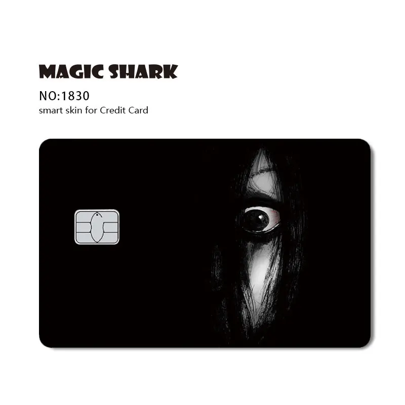 Horrible Movie Killer Billionaire Japanese Warrior Credit/Debit Card Sticker Film Cover