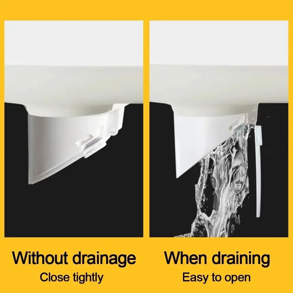 Prevent Sewage Overflow Smelly Bathroom Drains Deodorization Detachable Sealing Ring Protection Drain White Plastic