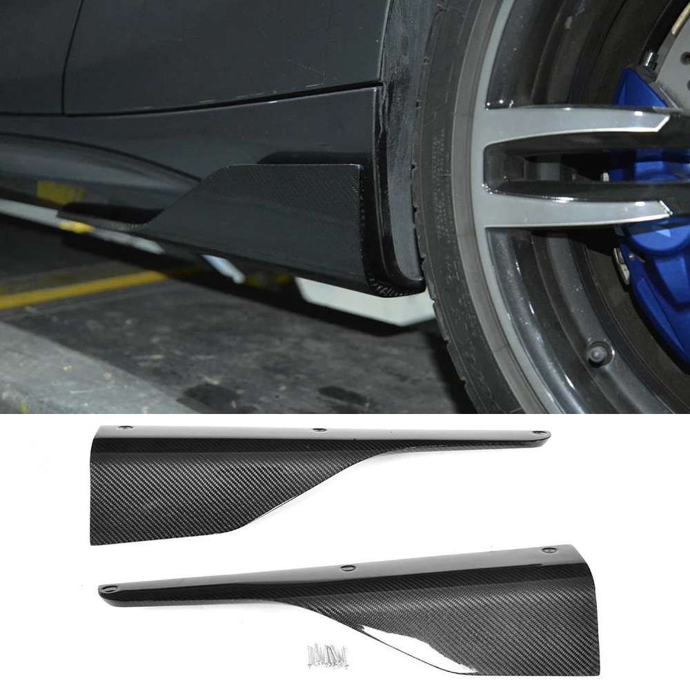 Carbon Fiber FRP Side Skirts Splitters Cupwings Winglets For BMW 2 Series F87 M2 M2C Competition Canards Apron