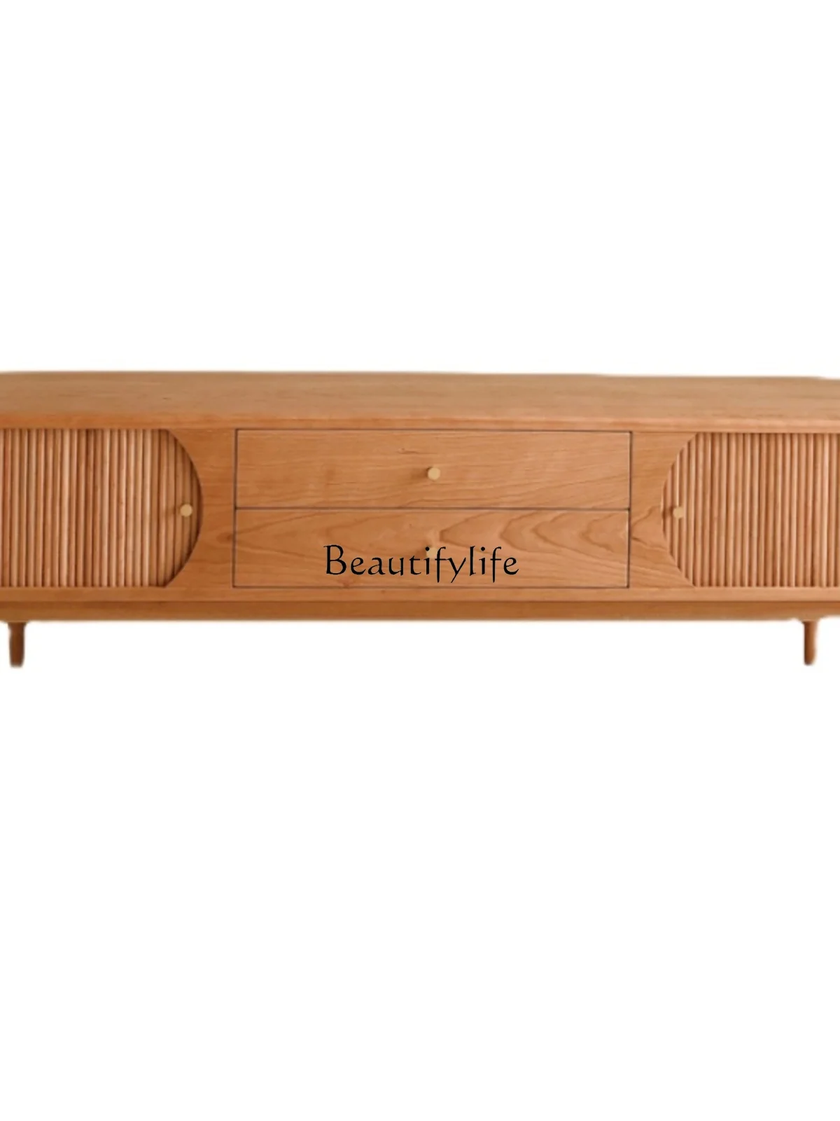 

Living Room Furniture Solid Wood TV Cabinet Nordic Minimalist